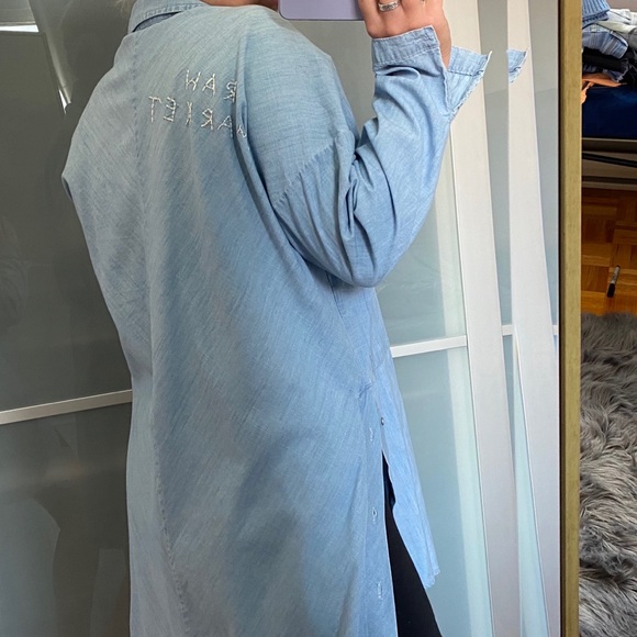 Oversized Denim blouse - Picture 7 of 7